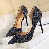 High-heeled women's shoes