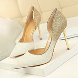 High-heeled women's shoes