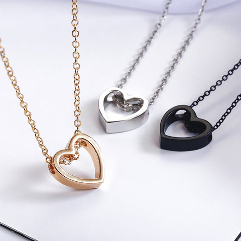 Fashion Design Heart Necklace