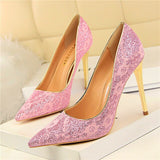 Sequined Cloth Wedding Shoes