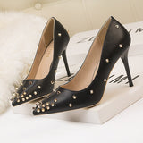 Fashion Women Pumps Rivet Sexy Women High Heel Shoes