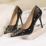 Fashion Women Pumps Rivet Sexy Women High Heel Shoes