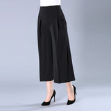 Women Fashion Striped Wide Leg Pants 2019