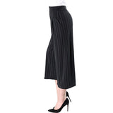 Women Fashion Striped Wide Leg Pants 2019
