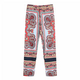 Women Vintage Chiffon Straight Pants 2019