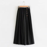 Women Casual Striped Loose 2019 Summer Wide Leg Pants