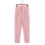 Women Casual Plaid Pants 2019