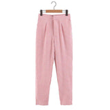 Women Casual Plaid Pants 2019