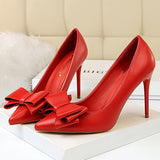 Red Wedding Shoes