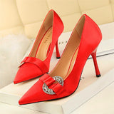 2019 Sexy Pumps Women Shoes High Heels Crystal Party Shoes