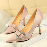 2019 Sexy Pumps Women Shoes High Heels Crystal Party Shoes