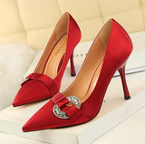 2019 Sexy Pumps Women Shoes High Heels Crystal Party Shoes