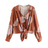 Womens Fashion Blouses and Tops Shirts 2019 Sleeve Long Sleeve V-Neck Blouses