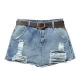 Solid Women Clothing Denim Shorts