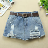 Solid Women Clothing Denim Shorts